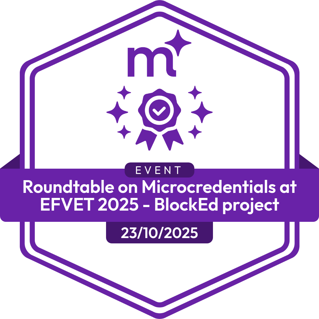 Roundtable on Microcredentials at EFVET 2025 - BlockEd project