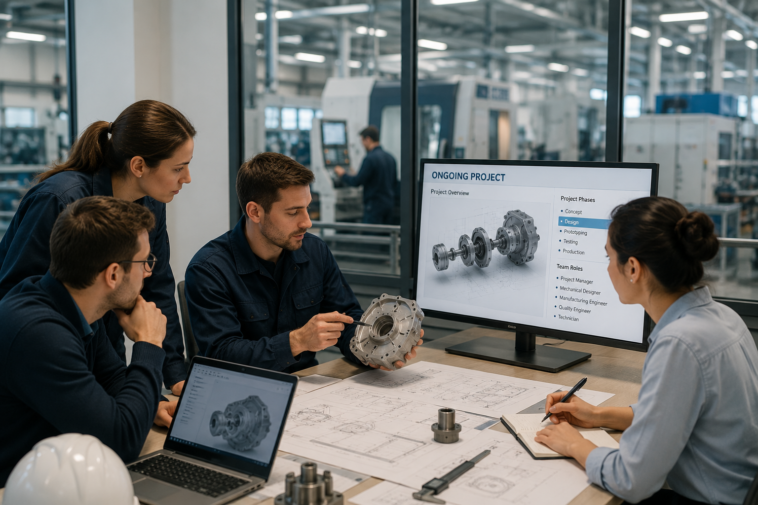 Participation in a Mechanical Project