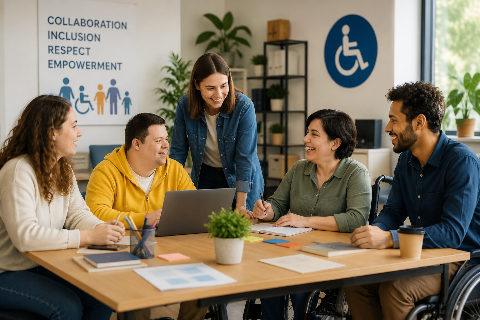 Collaborative Practices and Social Inclusion in Disability Support Environments