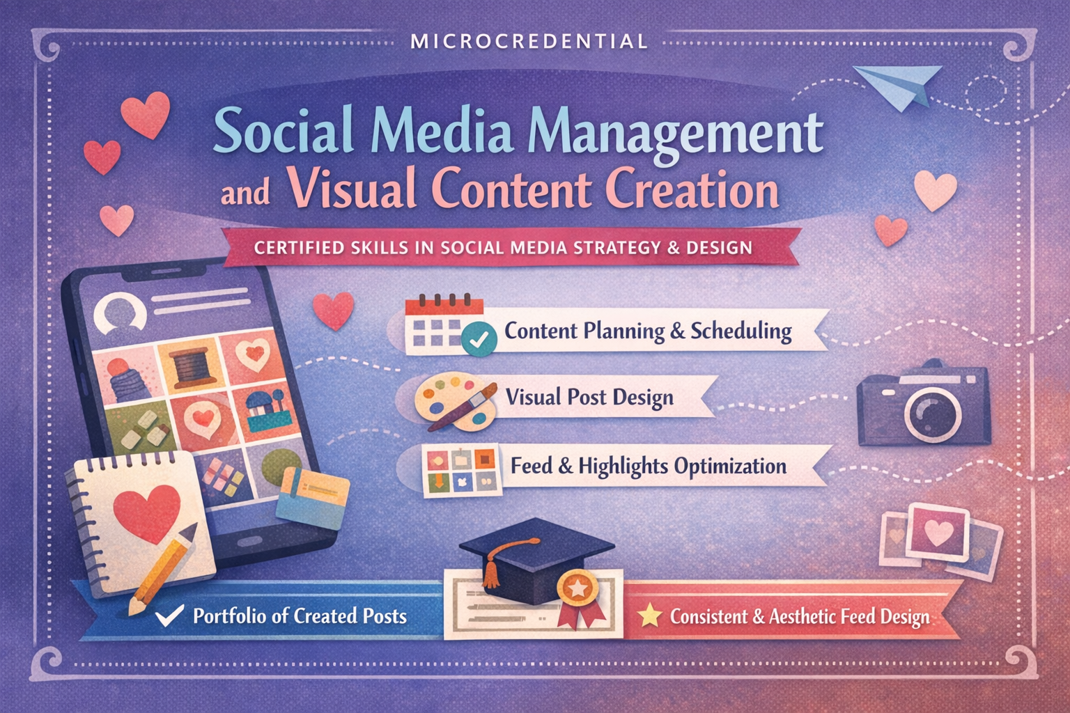 Social Media Management and Visual Content Creation