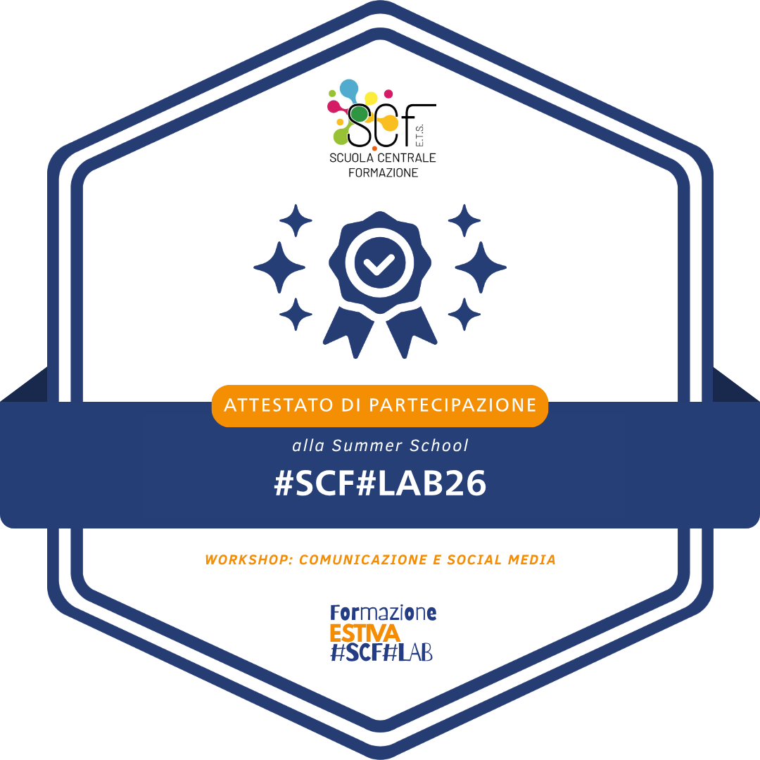 #SCF#LAB26 - Workshop Social Media e Comunicazione