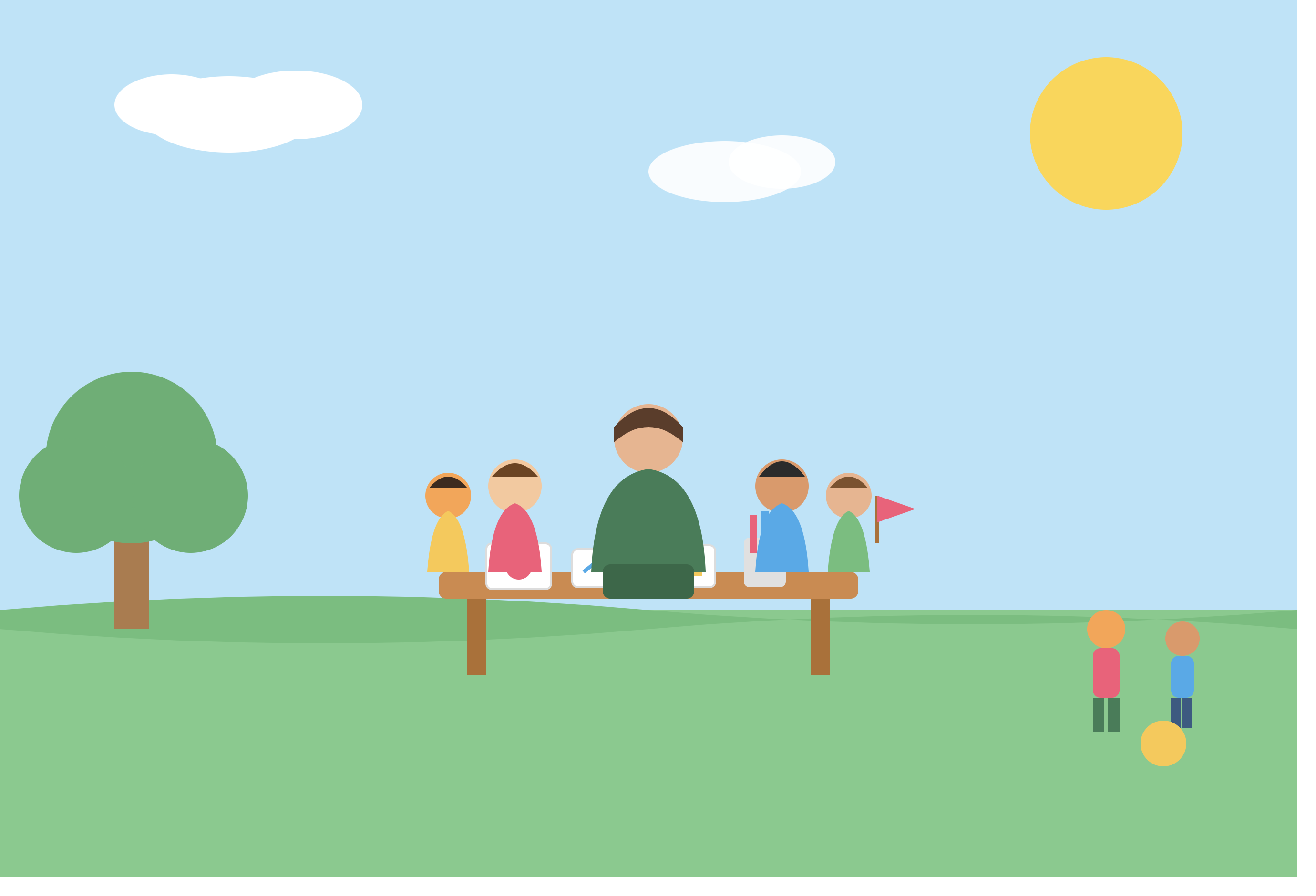 Support in organising activities for children